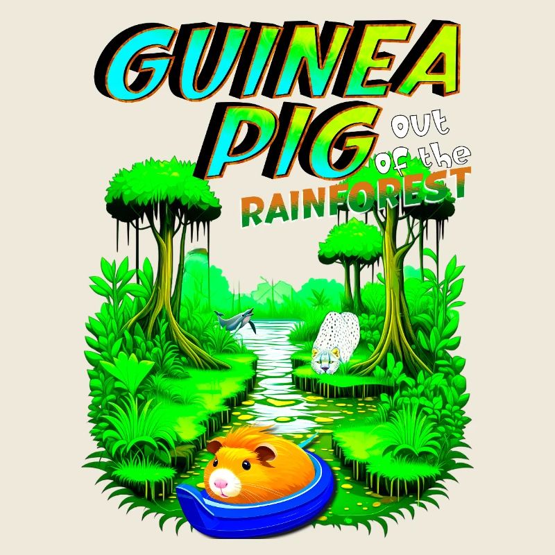 Aventure dans la jungle des cochons d’Inde