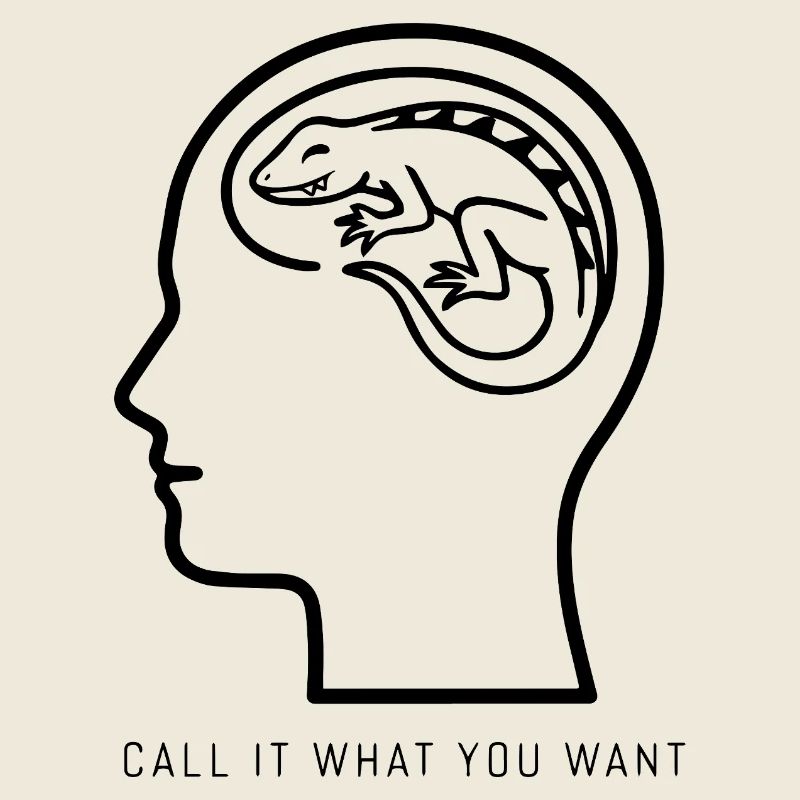 Call It What You Want Eidechse Profil Gehirn