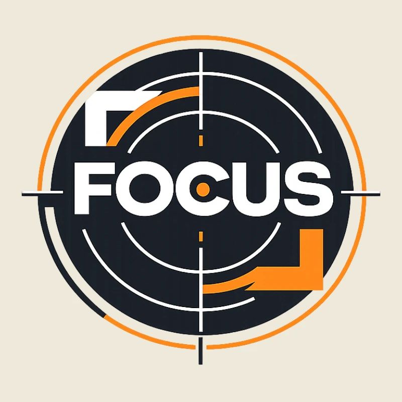 Focus Target Circle Logo