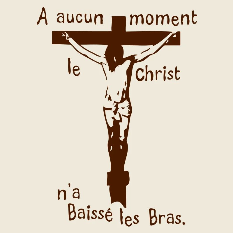 no time christ has lower arms