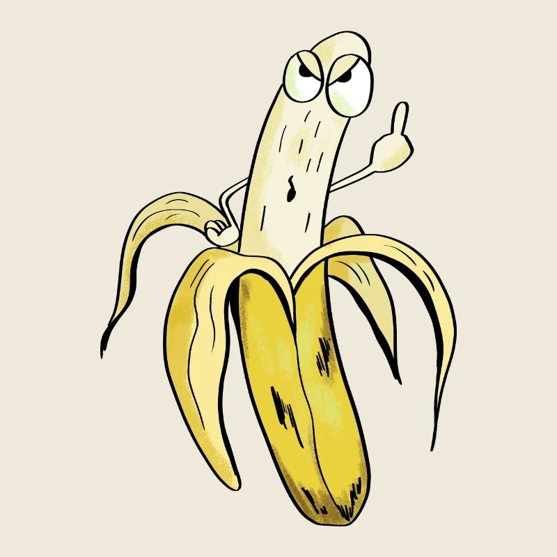 Alles Banane - Obst Comic