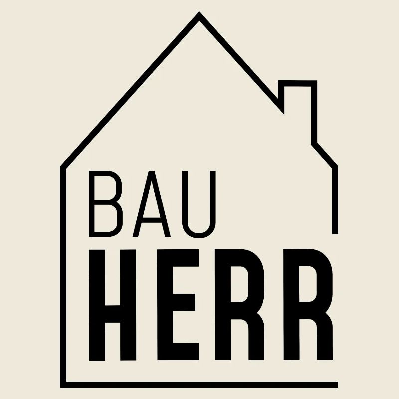 Bauherr mit Haus