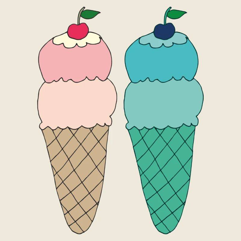 Variations de glace 2 fois