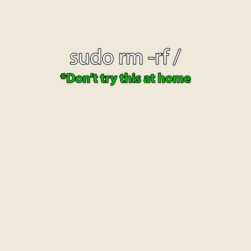 Sudo Command Joke Tee