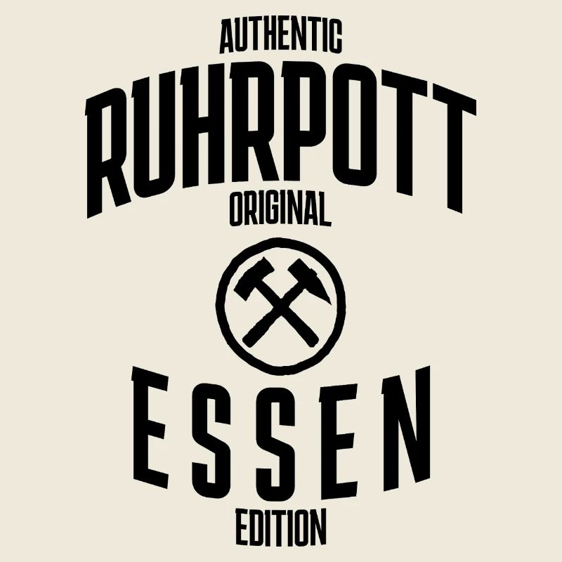 Authentique édition originale de la Ruhrgebiet à Essen