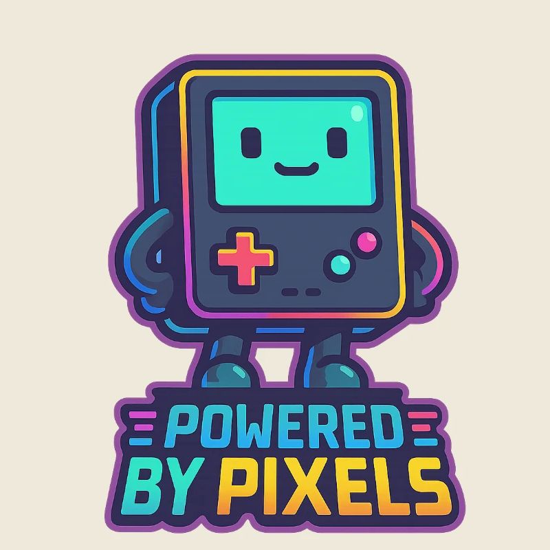 Pixelated Bot with Empowered Message