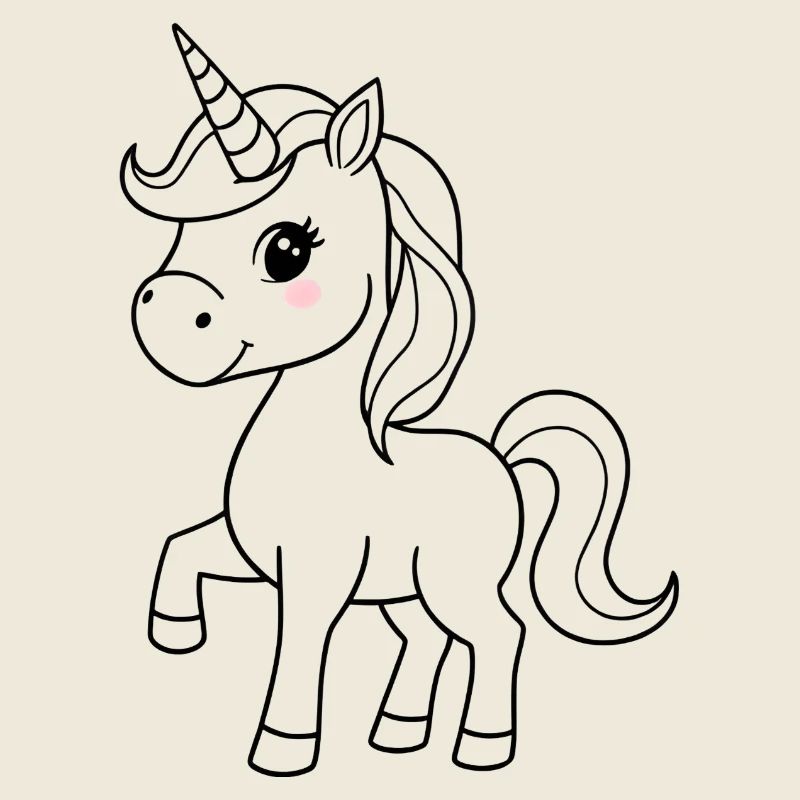 Minimalistic Unicorn