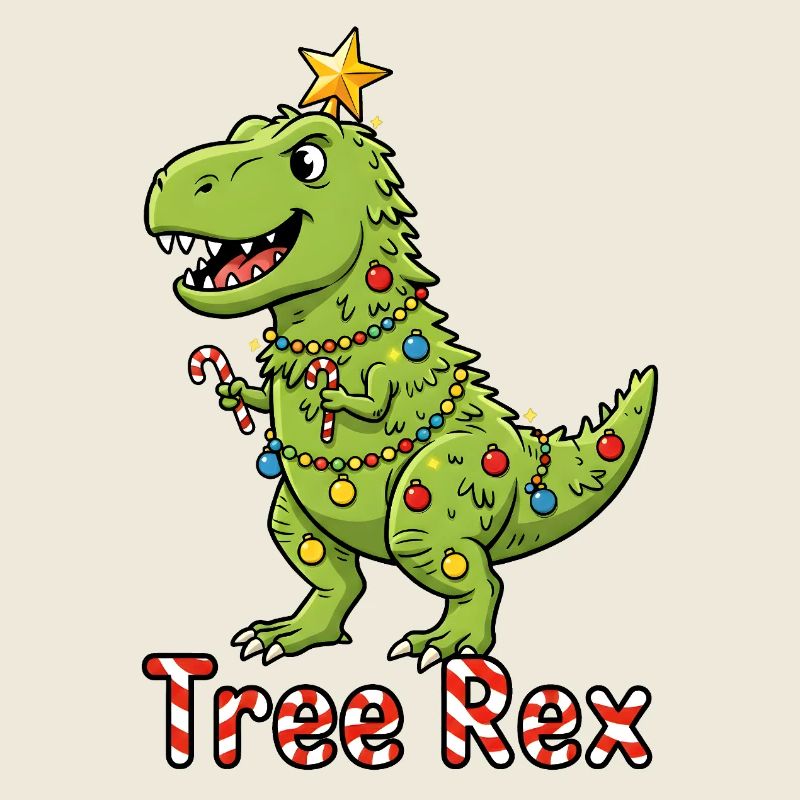 Tendance de Noël Tree Rex