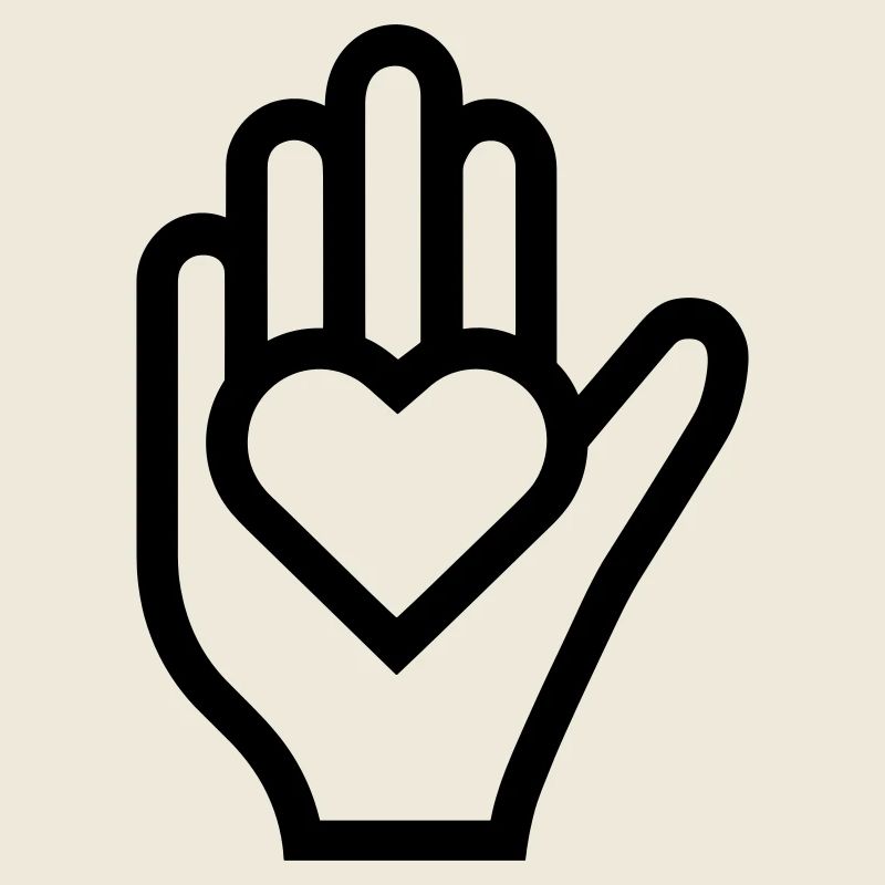 Main coeur