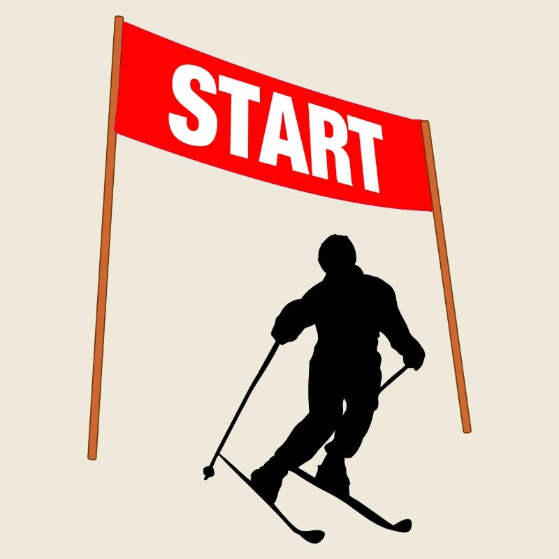 Ski Start Line