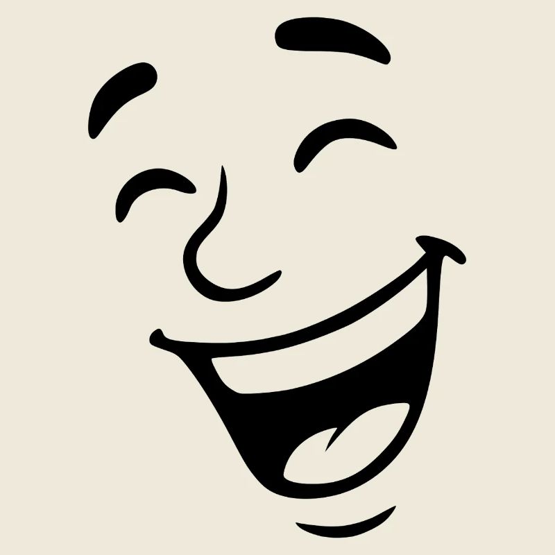Lachendes Gesicht
