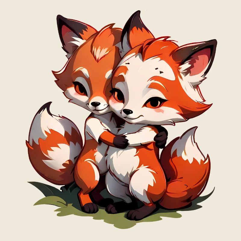Offrez ces mignons renards en cadeau pour la Saint-Valentin