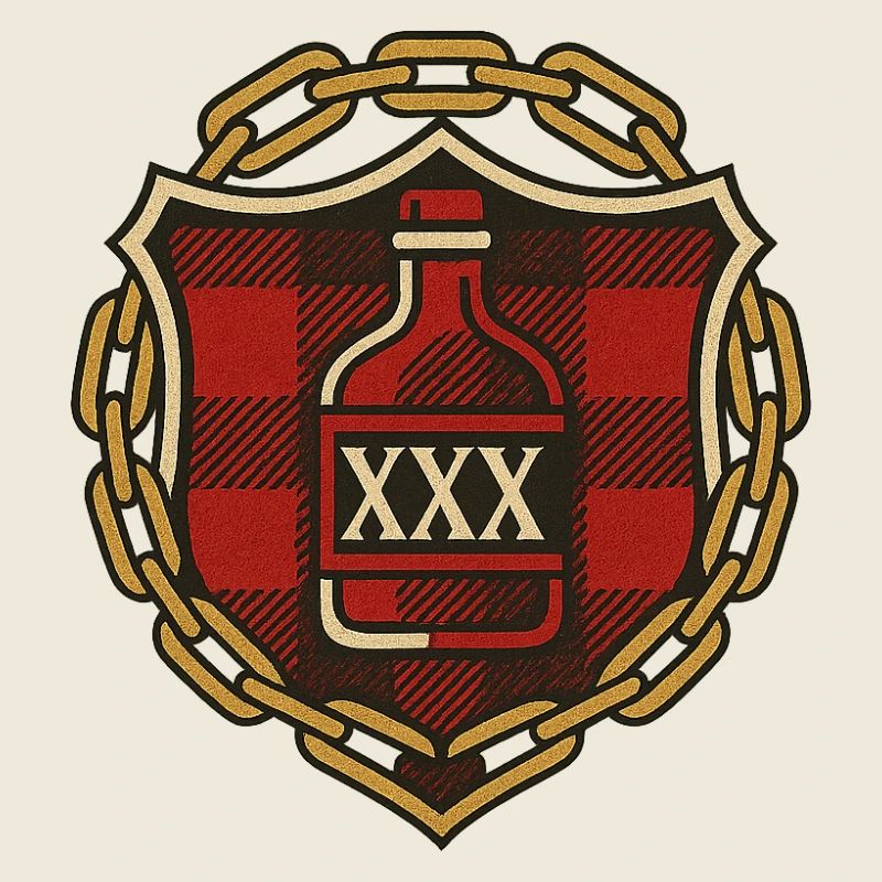 XXX Bottle Shield Patch