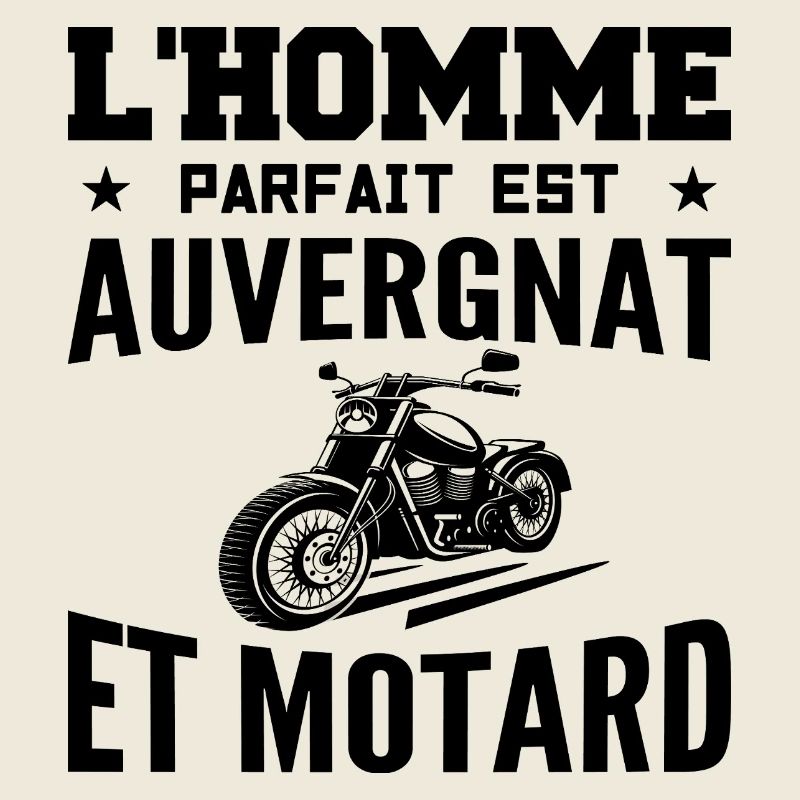 Der perfekte Mann ist ein Biker in der Auvergne