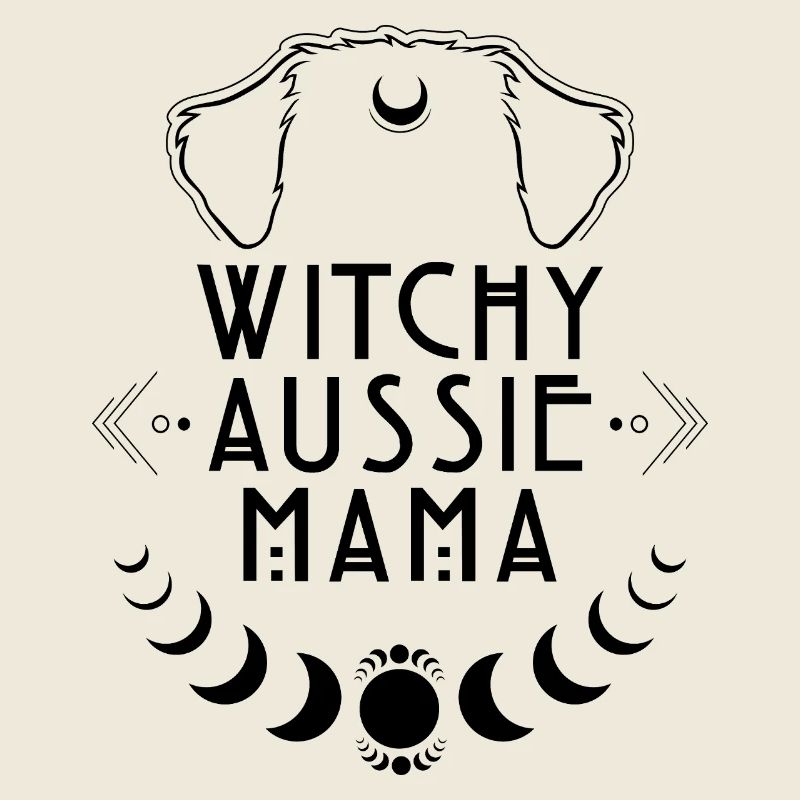 Witchy Aussie Mom Dogs Witch Witches