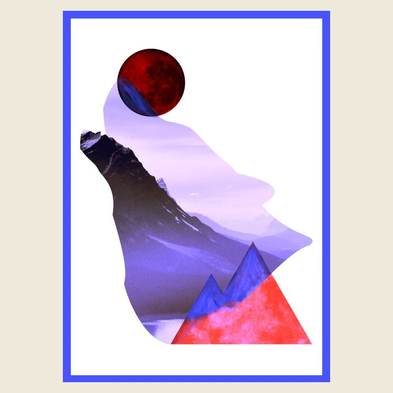 Moon Wolf - Laurids B Design