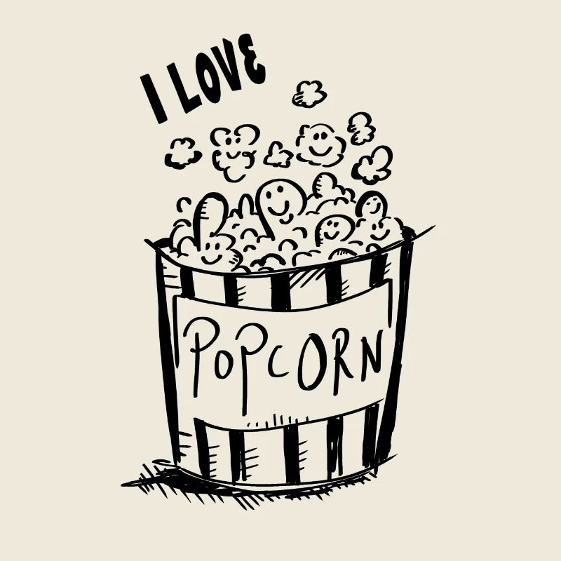 J'adore pop-corn - I love pop-corn