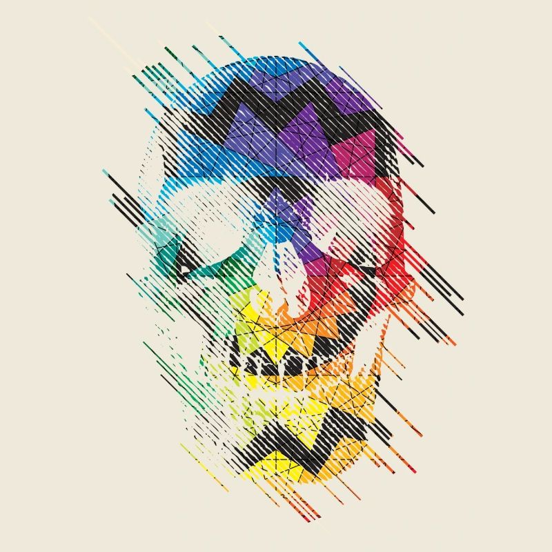 Geometrische Schädel