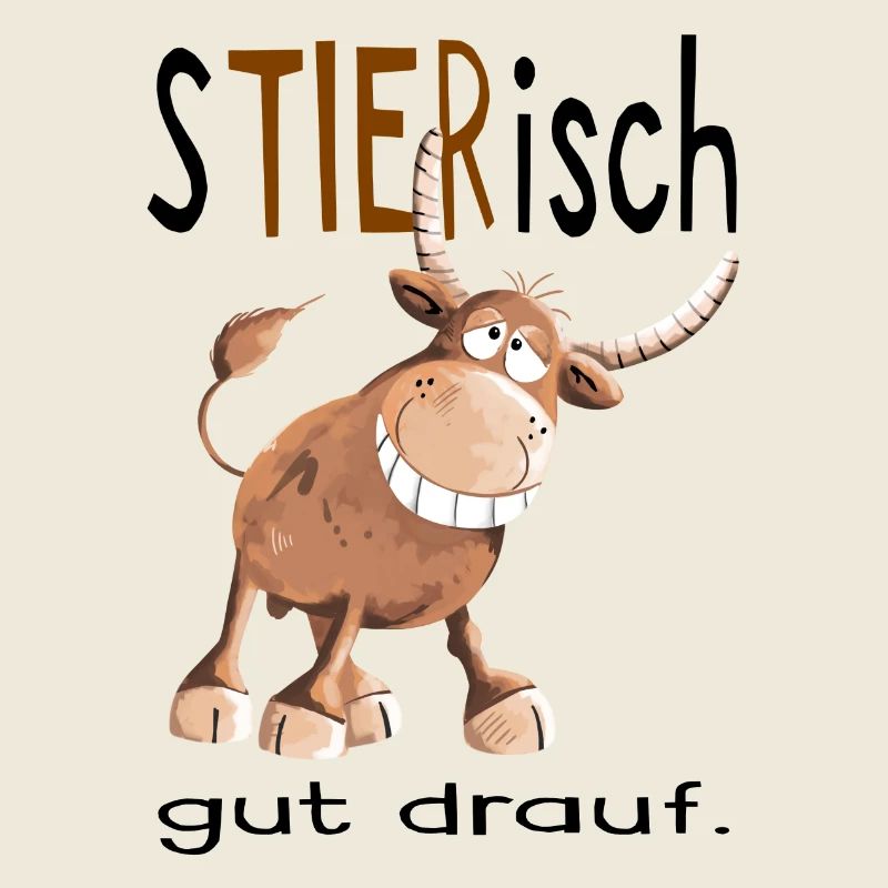 Tierisch gut drauf - Stier - Bulle - Comic - Fun
