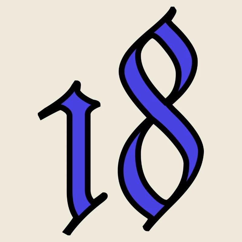 18. 18 ANS. 18e ANNIVERSAIRE. ANNIVERSAIRE 18 ANS.