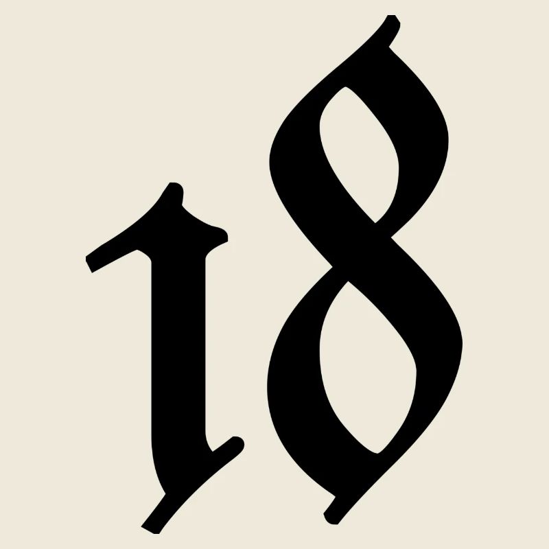 18. 18 ANS. 18e ANNIVERSAIRE. ANNIVERSAIRE 18 ANS.