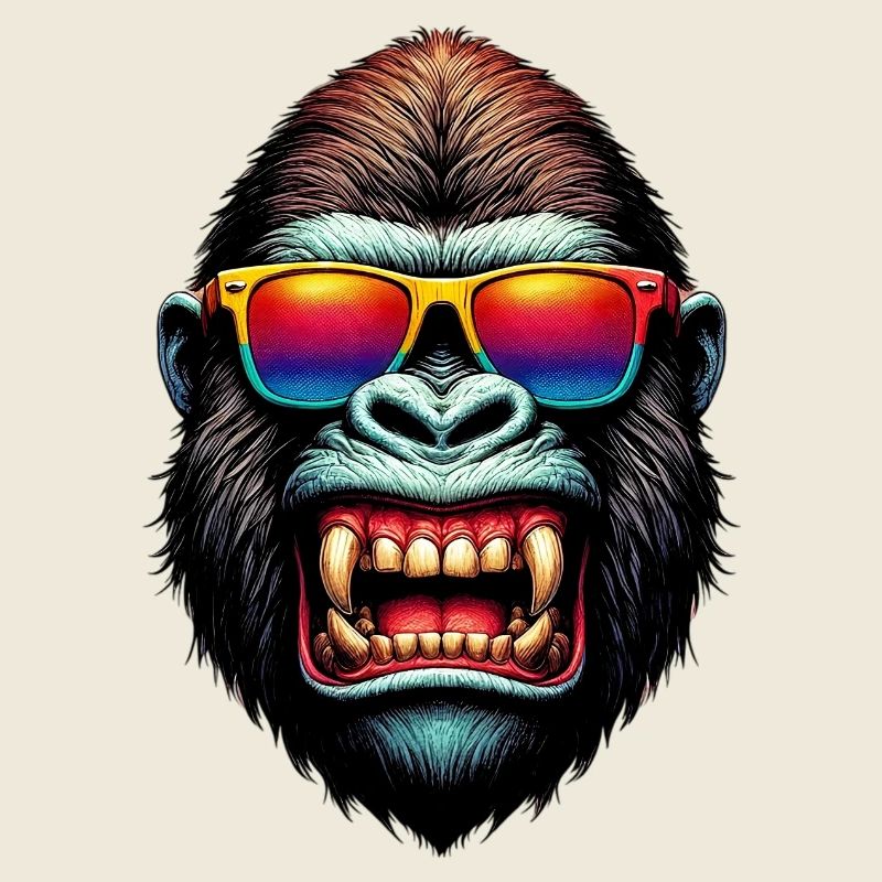 Gorillas with Sunglasses