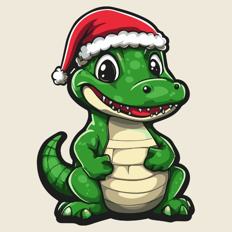 Alligator Christmas