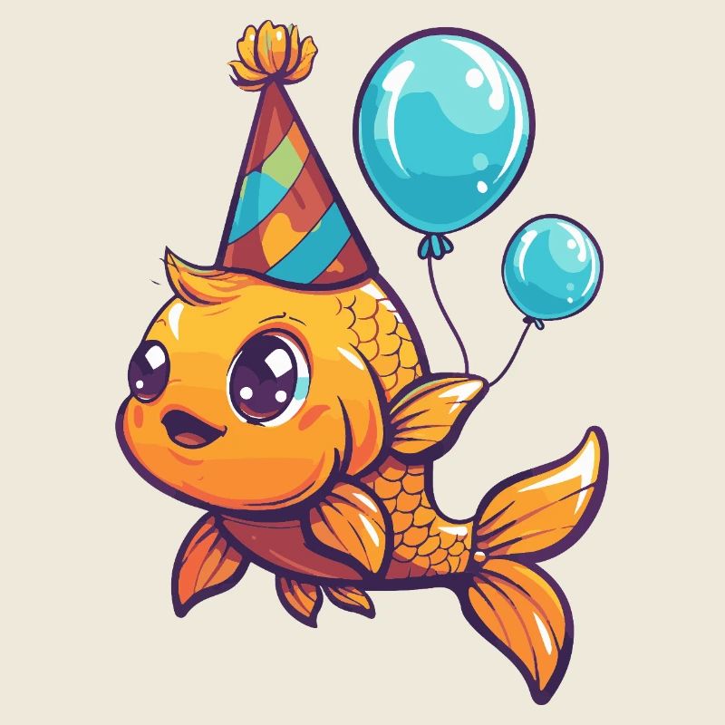 Goldfish Birthday Baby