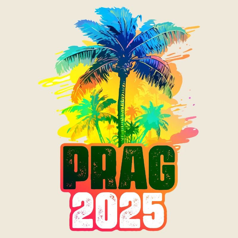 Prag 2025 Bunt Palmen