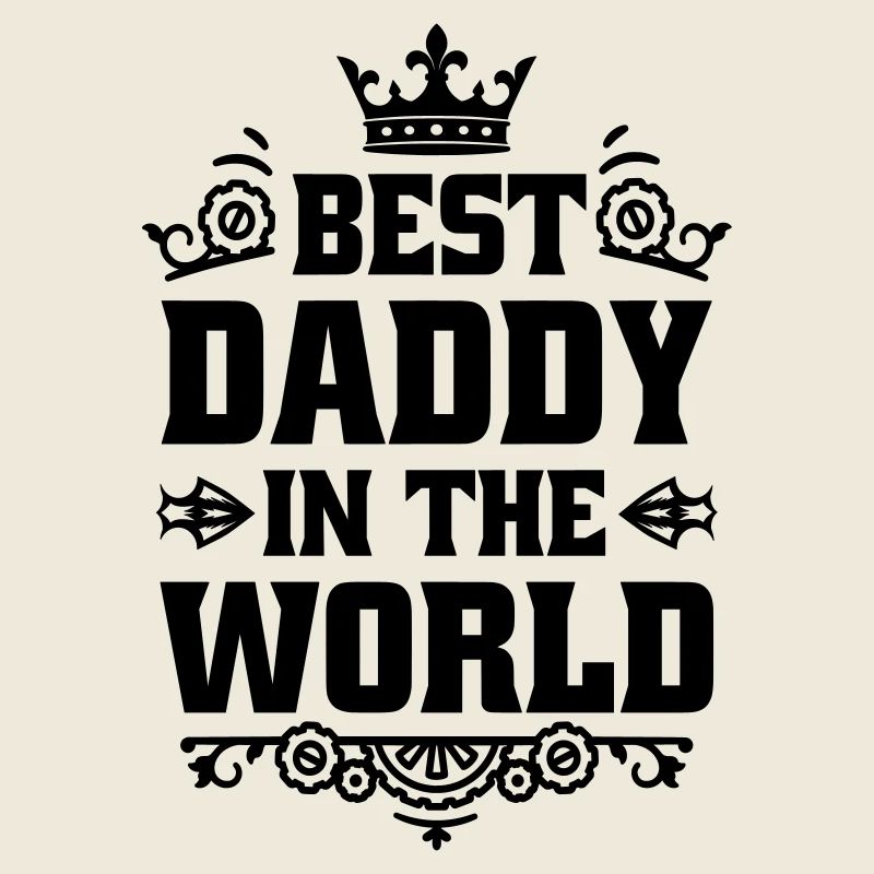 Bester Papa der Welt Geschenk  Krone Best Daddy