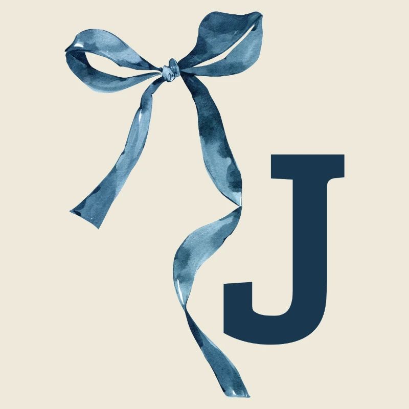 Monogram j Geschenkidee