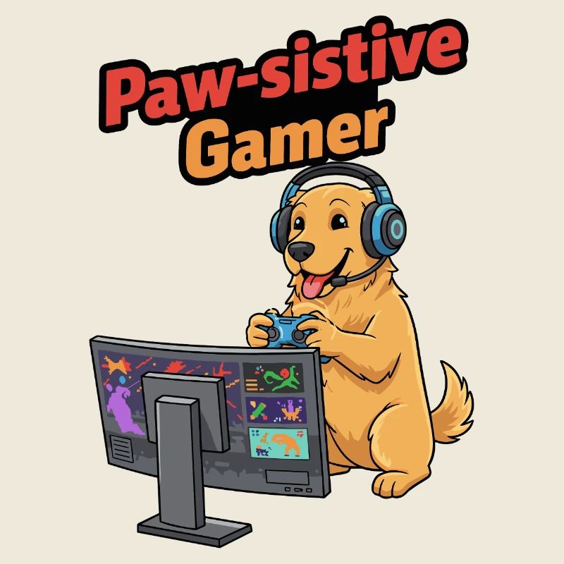 PawSitive Gamer Dog Game