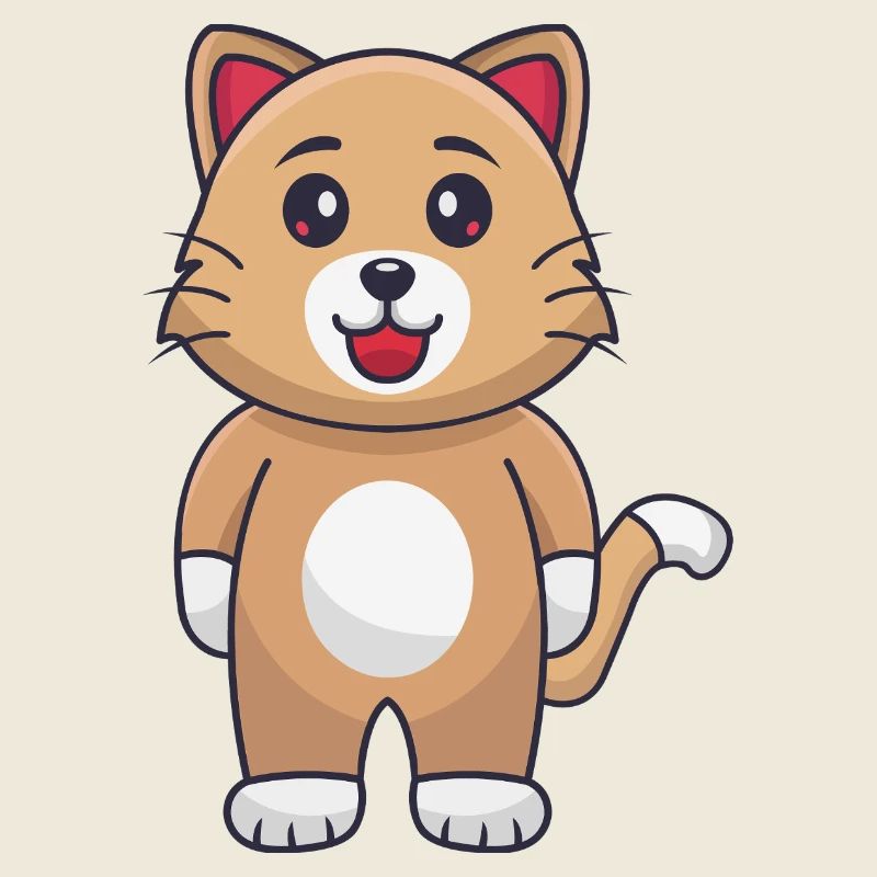 Chat de dessin animé