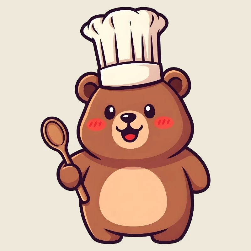 Chefbärchen with chef's hat