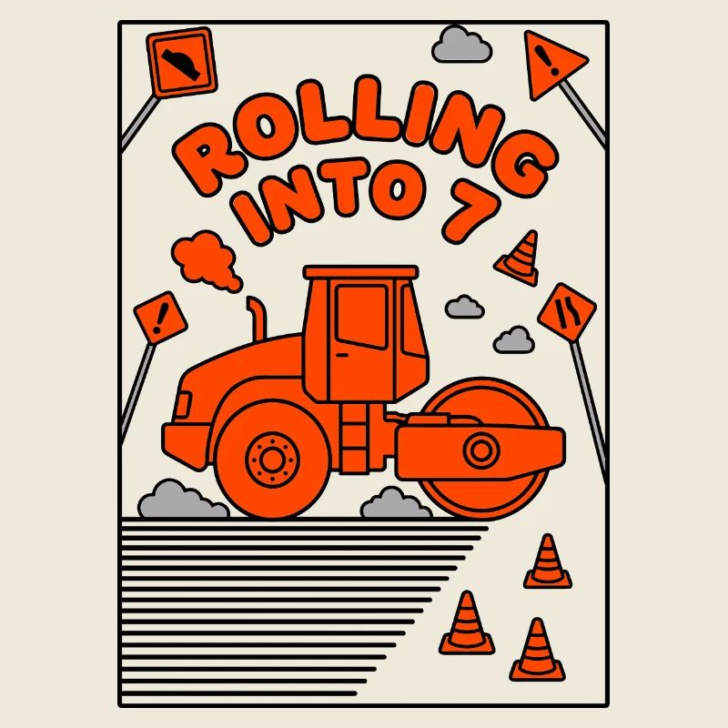 Rolling Into 7 Dampfwalze