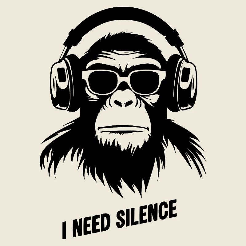 monkey and silence