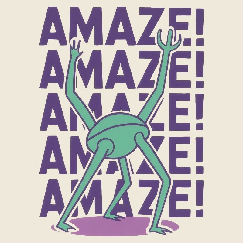 Rocky Amaze Alien Salut