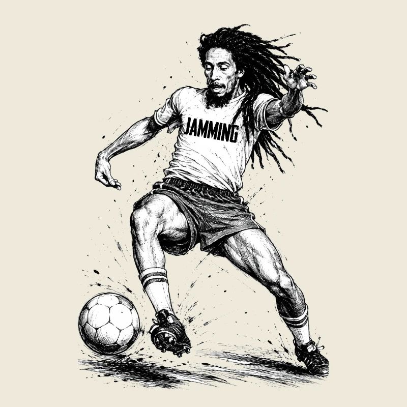 Jammin Kick Dreadlock Héros du football