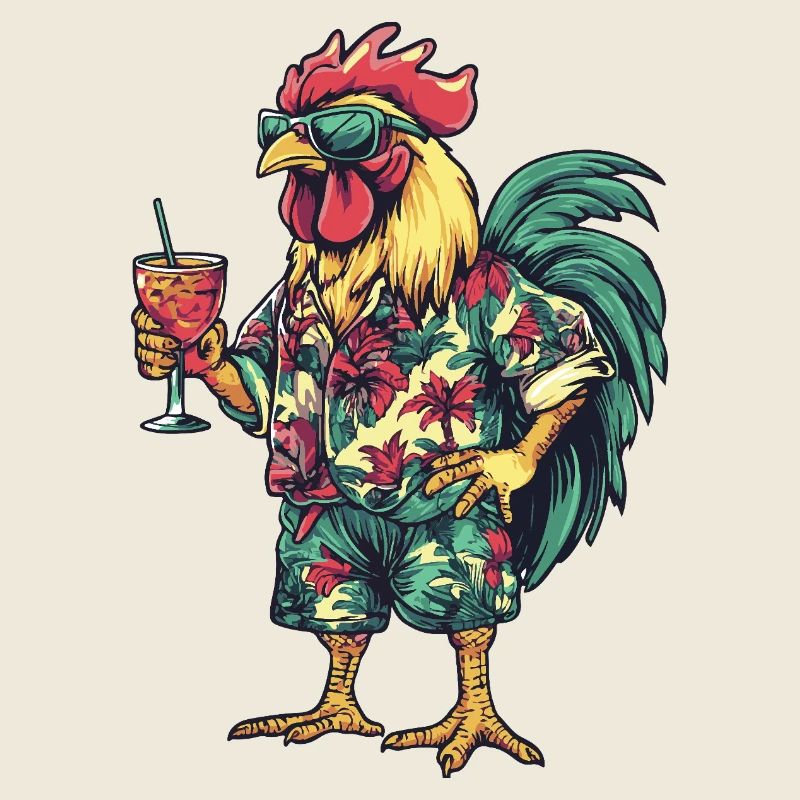 Rooster Comic Summer