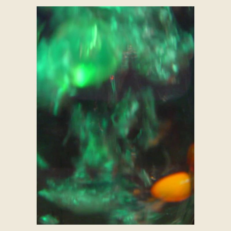 Green Aurora Light Play