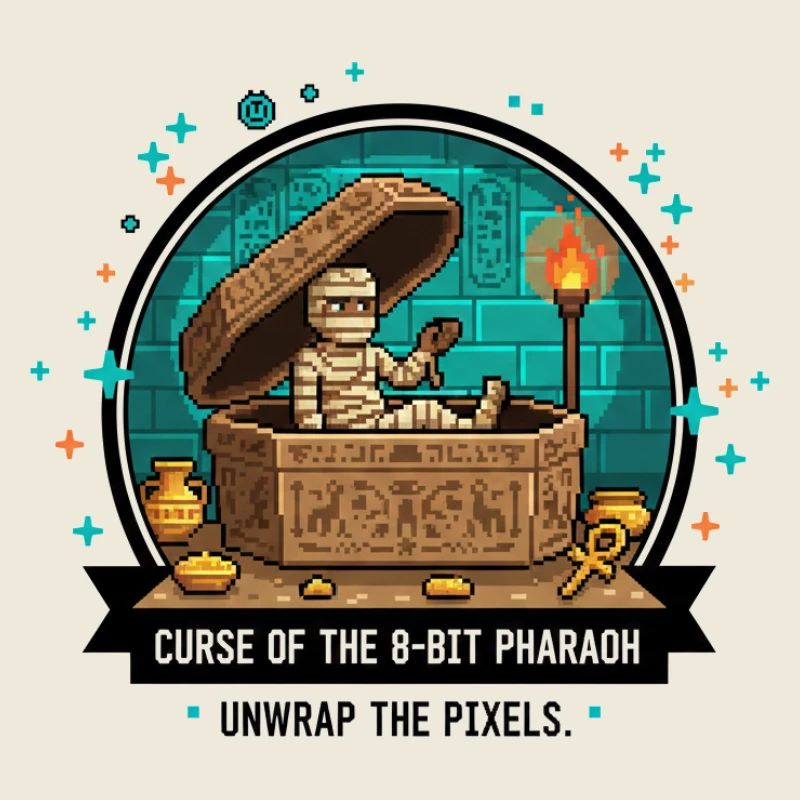 8-Bit Pharao Grabmal