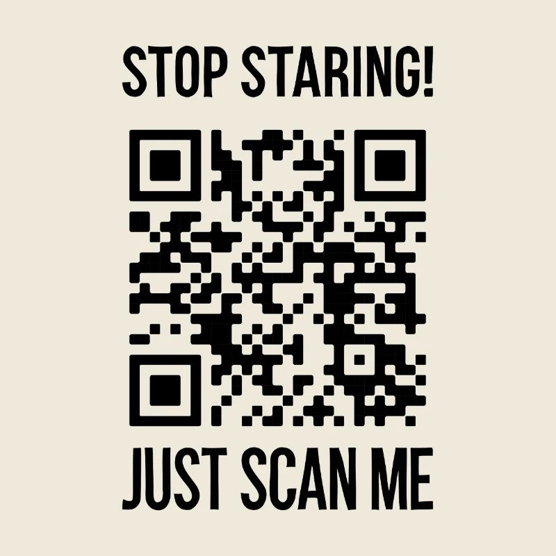 Scanne mich QR Code für Motivation