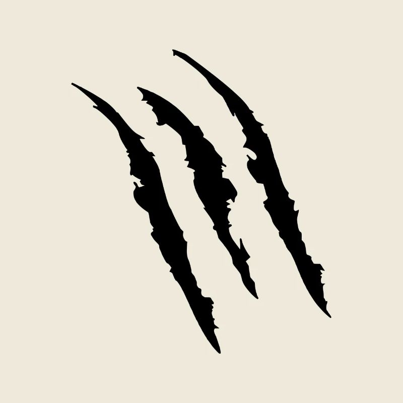 Claw marks