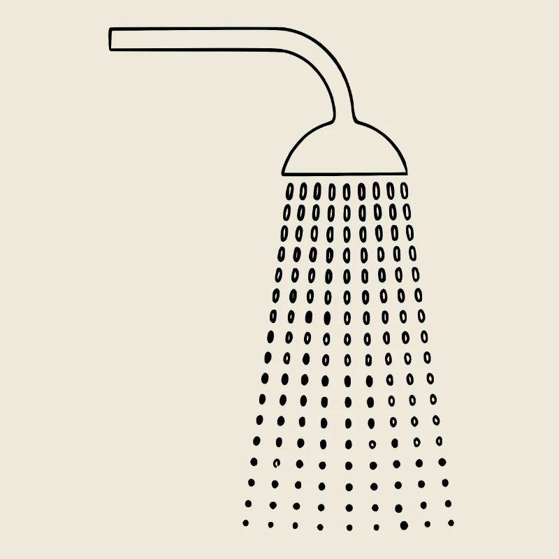 Dusche Zeichnungen
