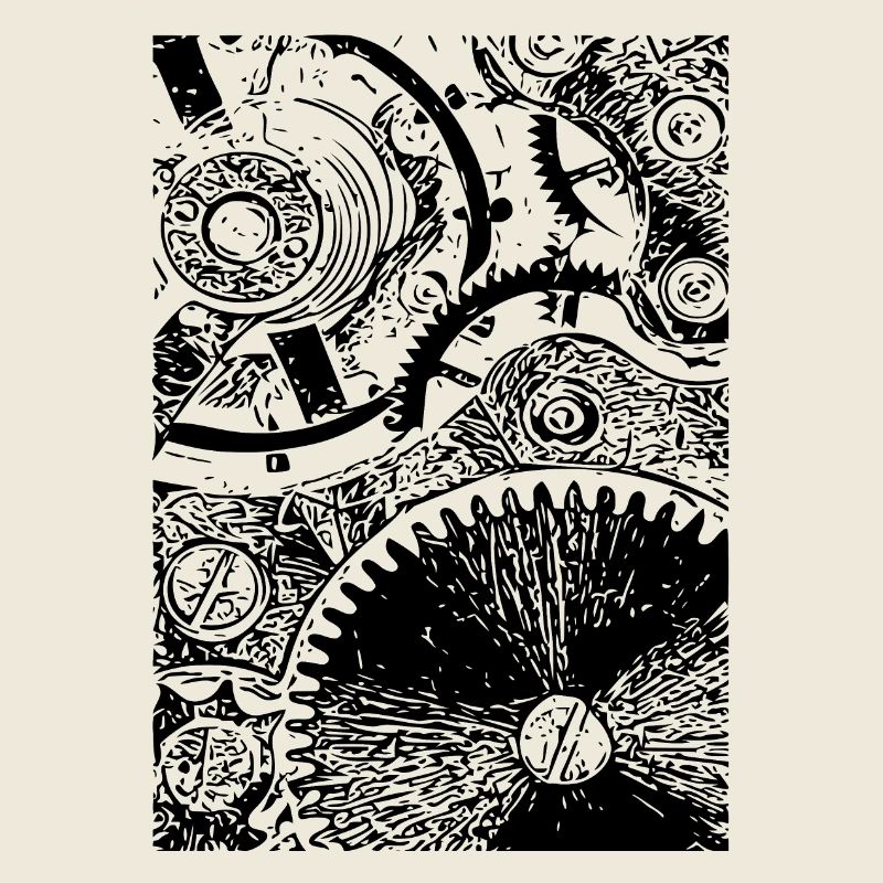 mouvement d'horloge
