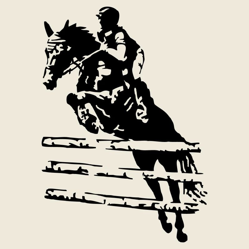 Cavalier de saut d’obstacles