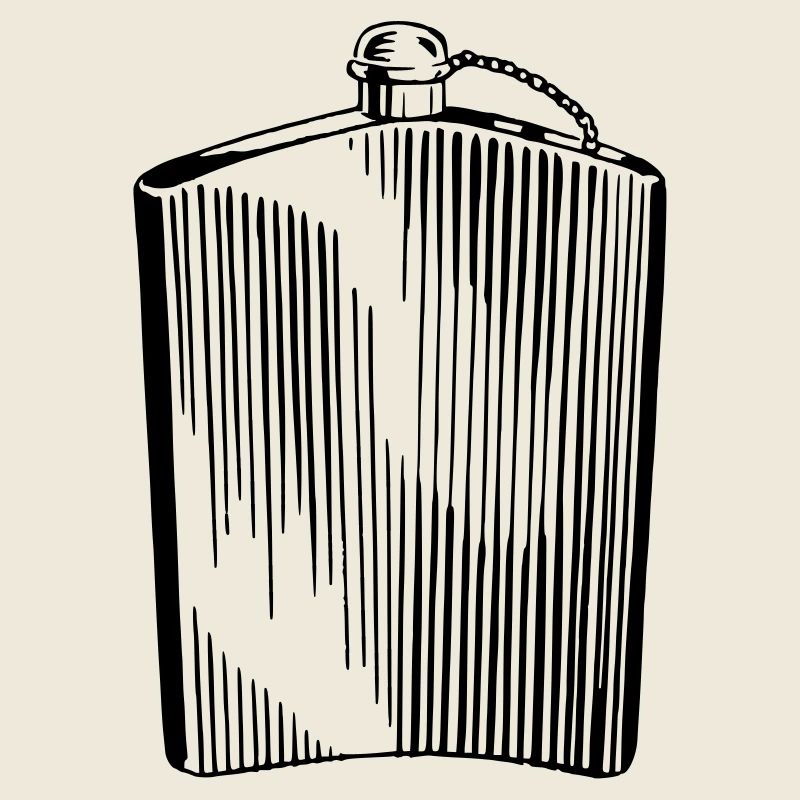 Flachmann Schnaps Flasche Geschenk Geschenkidee