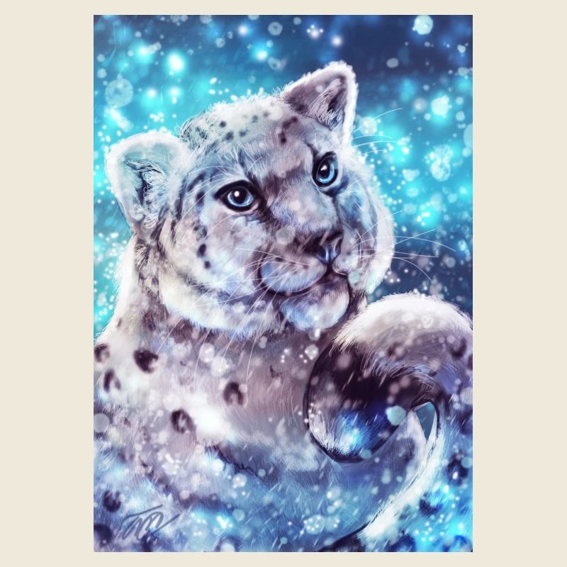 Die Schneeleopardin