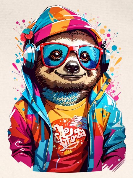 Coole Faultier