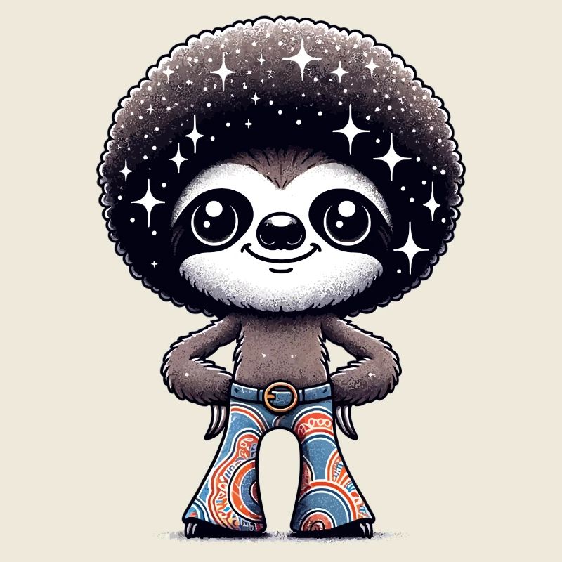 Disco Sloth: Starry Night Groover